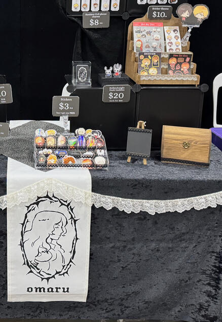 Banner + stickers