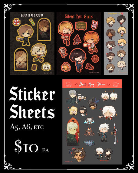 TGX 2026 catalogue - sticker sheets