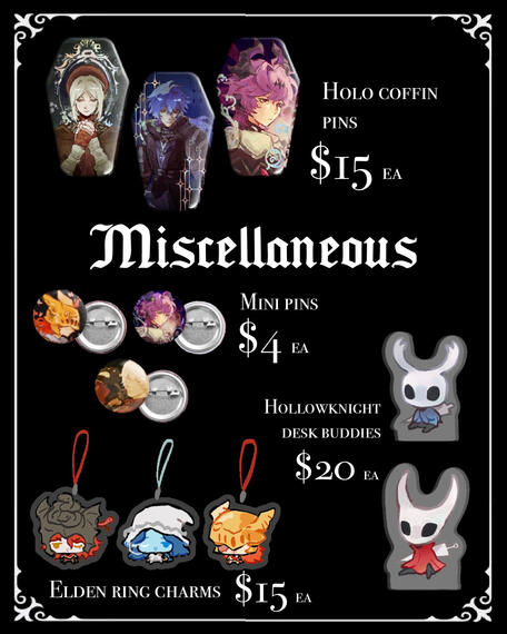 TGX 2026 catalogue - badges, pen holder standees, etc