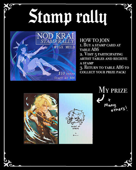 TGX 2026 catalogue - genshin Nod Krai stamp rally